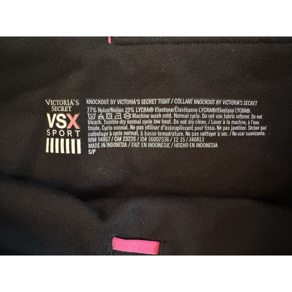 Victoria's Secret Sport Knockout Legging Multi Color Aztec Sz Small Pink Blue - Picture 2 of 7